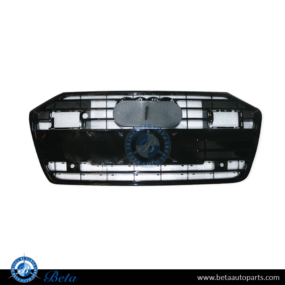 Radiator Grille with ACC Gloss Black color for Audi A6 S-Line 2019-Up models, Part Number 4K0853651T94 Radiator Grille with ACC Gloss Black color for Audi A6 S-Line 2019-Up models, Part Number 4K0853651T94